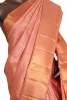 Pure Handloom Gold Silver Kanjeevaram Silk Saree